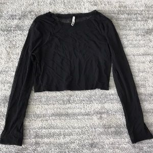 LF Mesh Black Festival Top🖤🦋